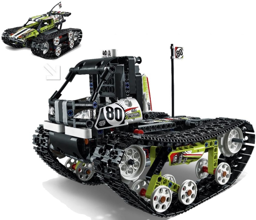 Lego tracked hot sale